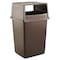 Rubbermaid Commercial Trash Can Lid, Brown, Plastic FG256V00BRN - alternate 2